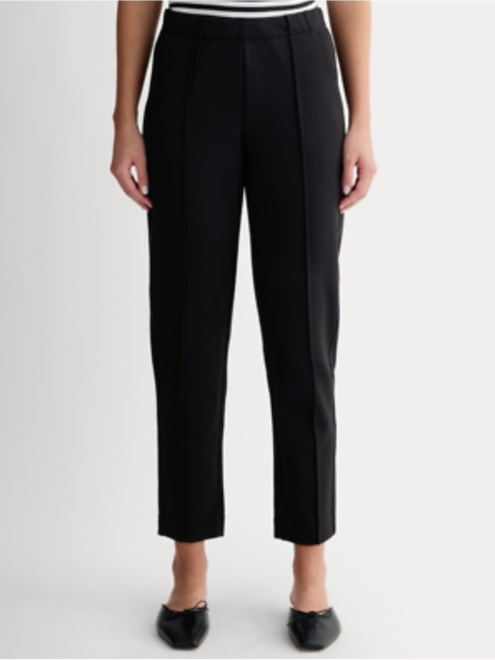 Everlane | Black Pocket Tapered Ankle Dream Pants